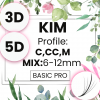3D 5D C CC M 6-12mm BasicPro Paleta Mix KIM - WHISPY